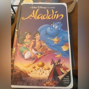 Walt Disney Aladdin VHS Tape